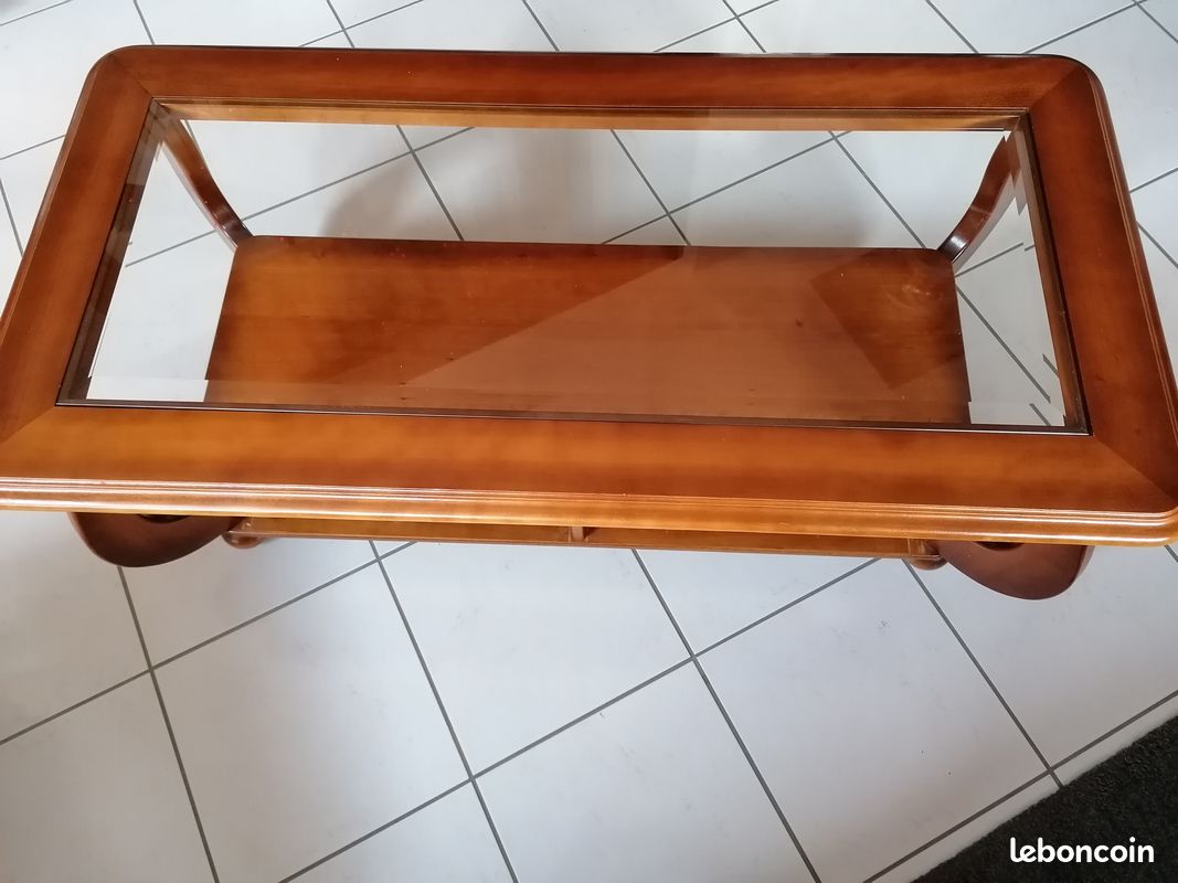 Table basse en merisier (image 2)
