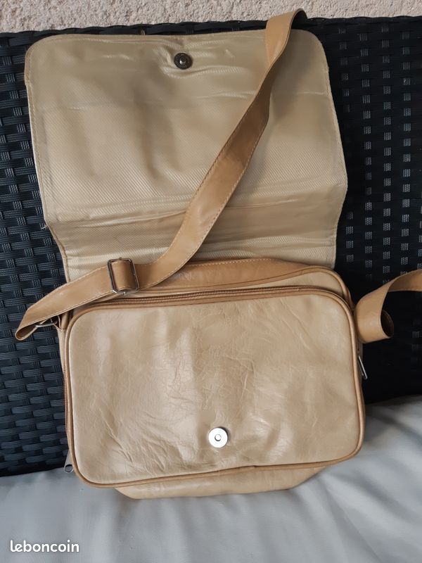 Sac à main multi-poches vintage (image 3)
