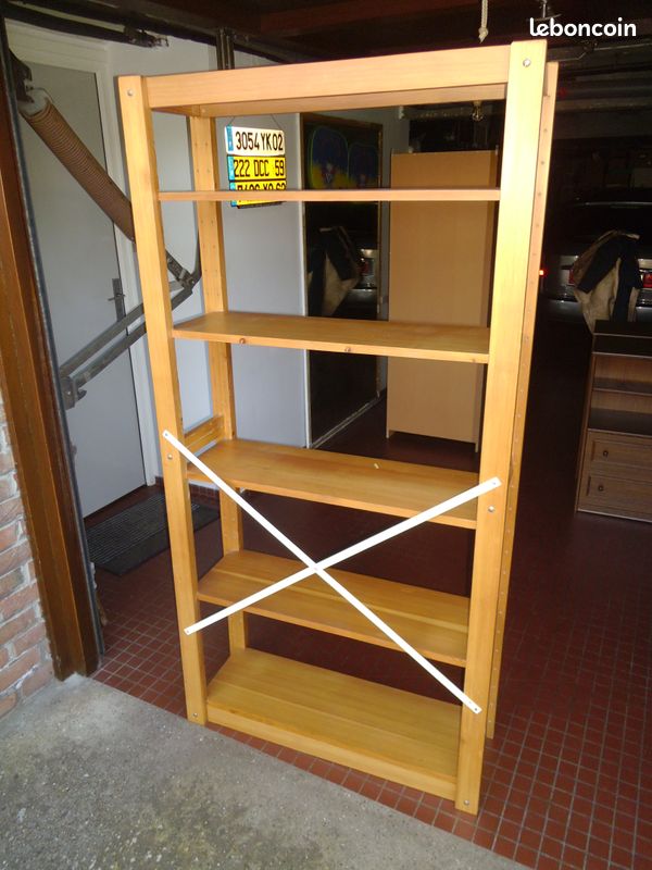 Bibliothéque en pin massif (image 4)