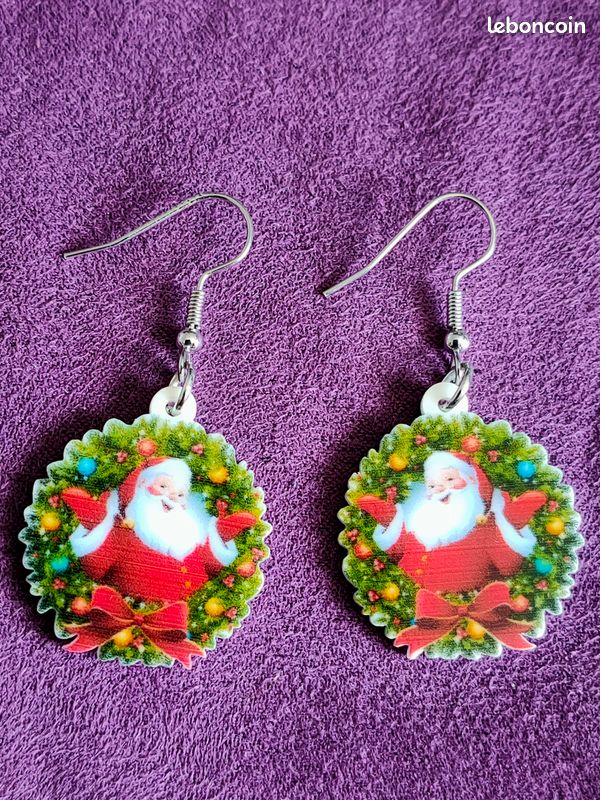 Boucles d'oreilles de Noël (image 4)