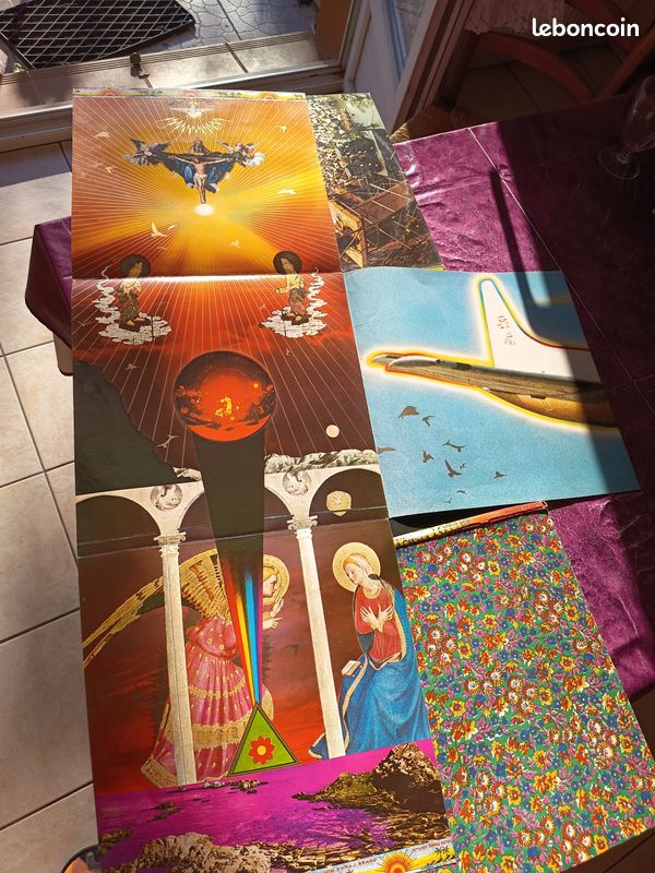 SANTANA / LOTUS Triple album live EO 1974 (image 3)