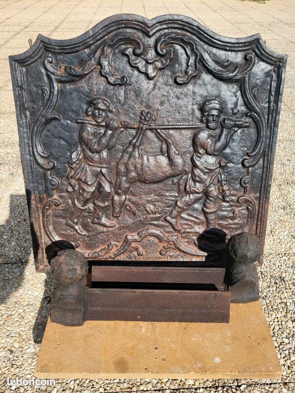 Plaque Cheminée ( Chasse ) (image 3)
