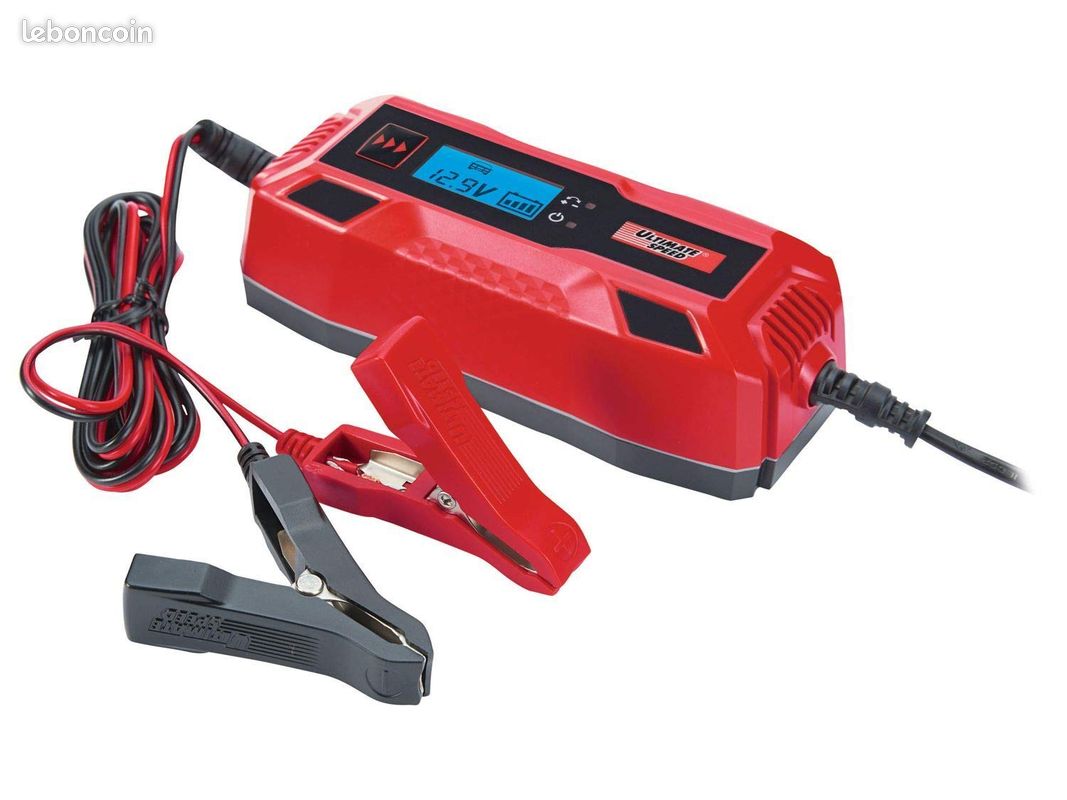 Chargeur de batterie de voiture ULGD 5.0 A1 pour toutes les batteries de voiture et de moto avec 6V ou 12V (image 1)