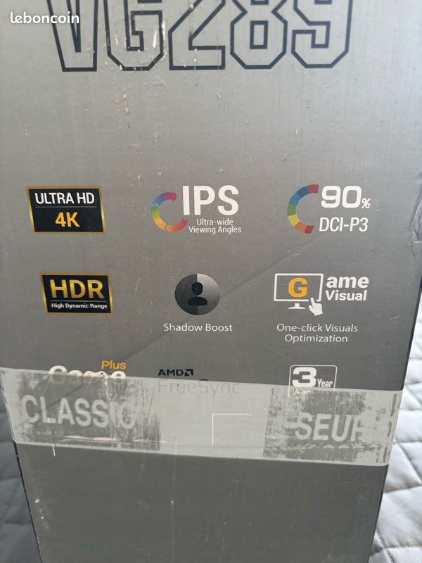 Écran ASUS VG289Q - 4K 28p IPS (image 5)