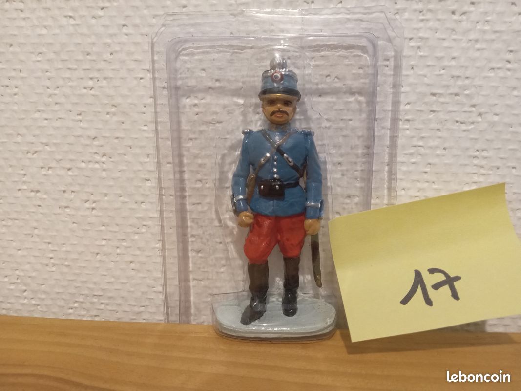 LOT CBG MIGNOT BL BF 6 Soldats marins en Plomb creux planton et défilé