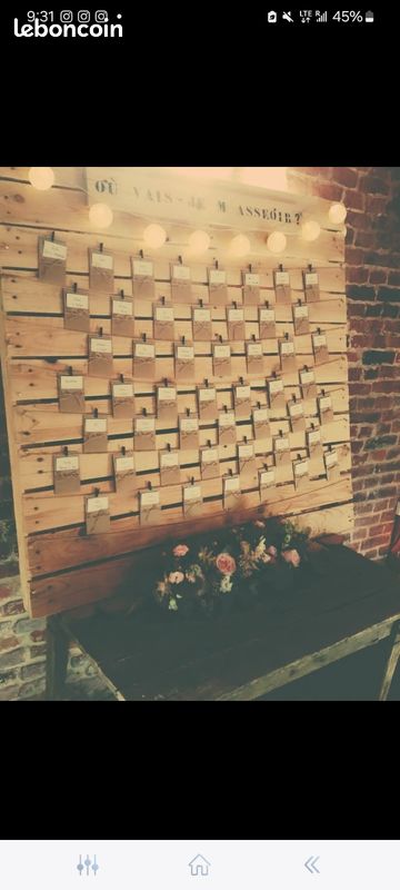 Grand plan de table palette mariage (image 1)