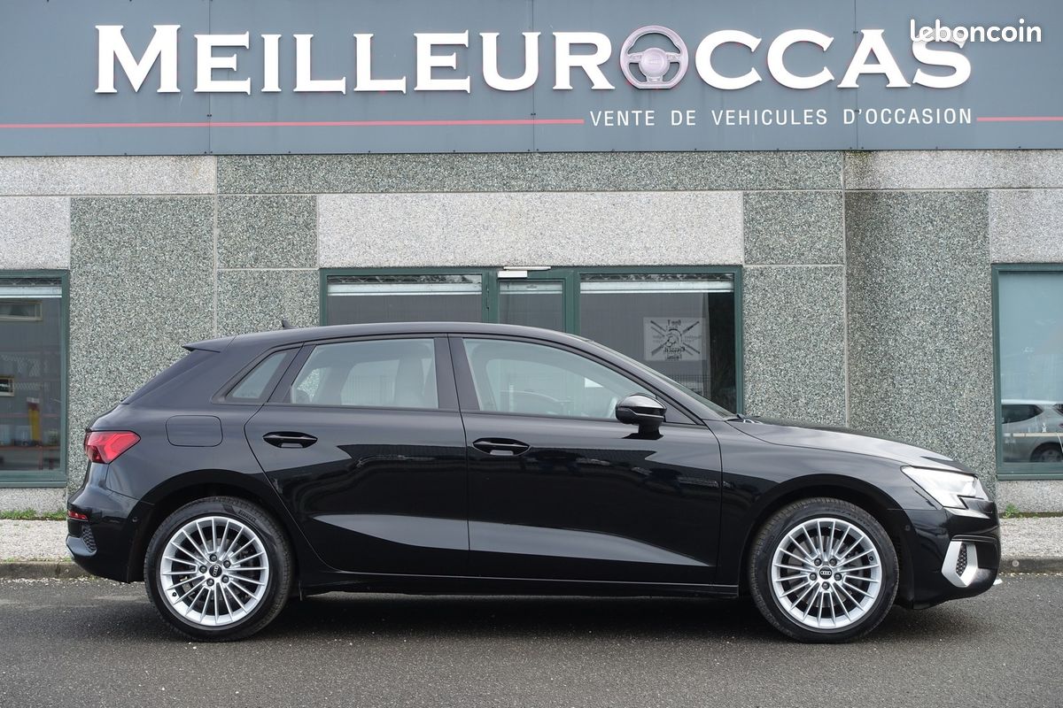 A3 Sportback 35 Tdi S-Tronic 150ch Virtual cockpit/Cuir Sport Chauffant/Gps europe/Carplay/Caméra/Attelage/1*Main/Garantie 12 mois (image 4)