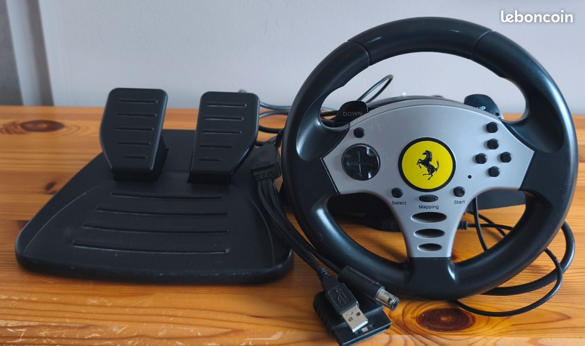 Thrustmaster ferrari volant ps1 (image 1)
