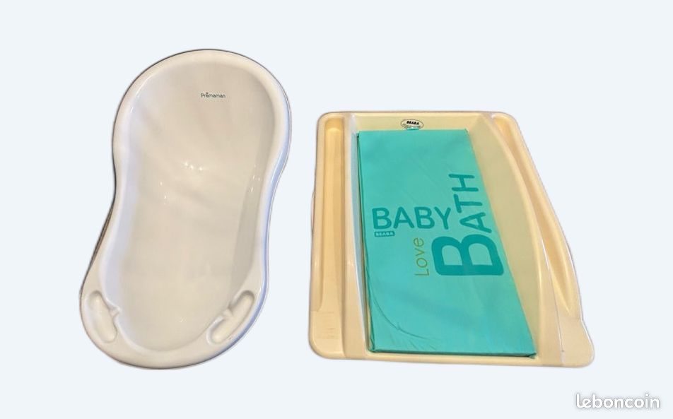 Baignoire bebe et table a langer baignoire (image 1)