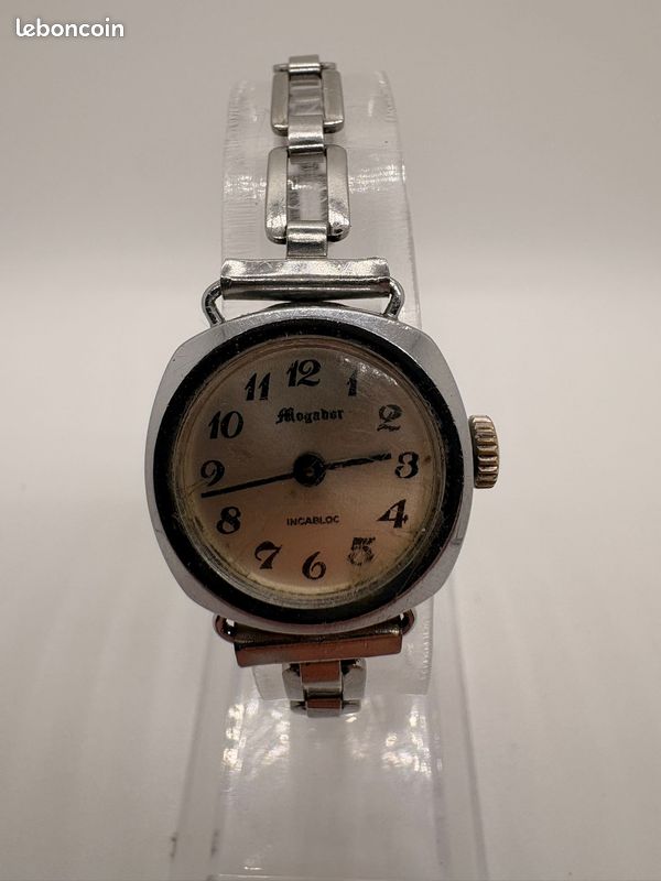 Montre Mogador Vintage Femme – Bracelet Métal (image 1)