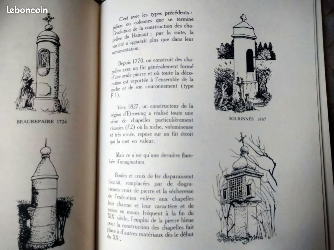 Inventaire des chapelles de pierre bleue du Hainaut Texte et croquis de René Jolin (image 4)