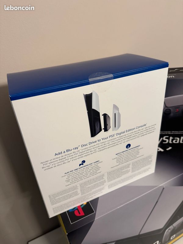 PS5 Slim 30ème anniversaire + Lecteur PS5 + Manette DualSense PS5 30e anniversaire (image 9)