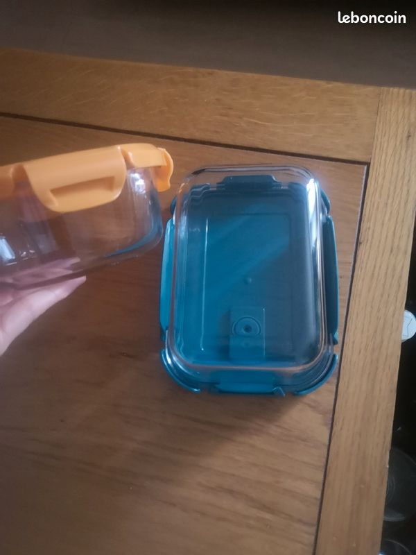 Boîte repas verre neuve (image 1)