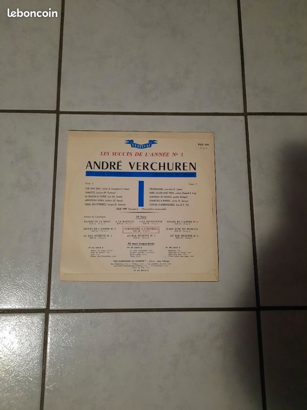 Disques 33 tours andre verchuren (image 2)