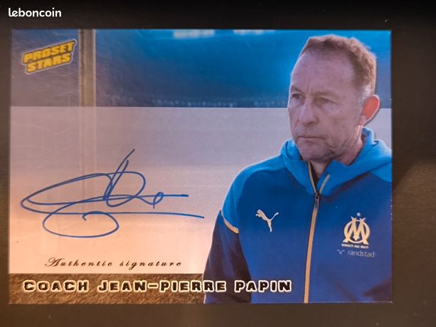 Carte Postale Autographe Signée Jean-Pierre Papin - France / FC Bayern - Original