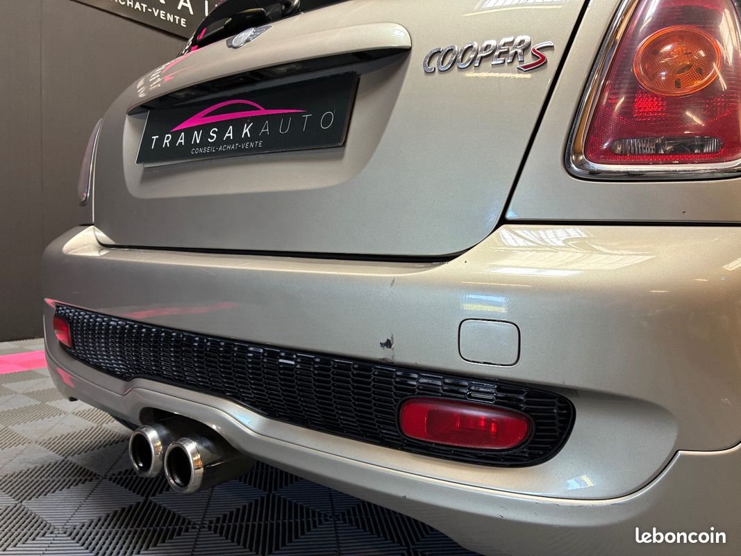 MINI MINI 1.6i - 170 Cooper S / INT CUIR ROUGE (image 33)