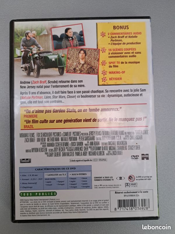 Dvd garden state (image 2)