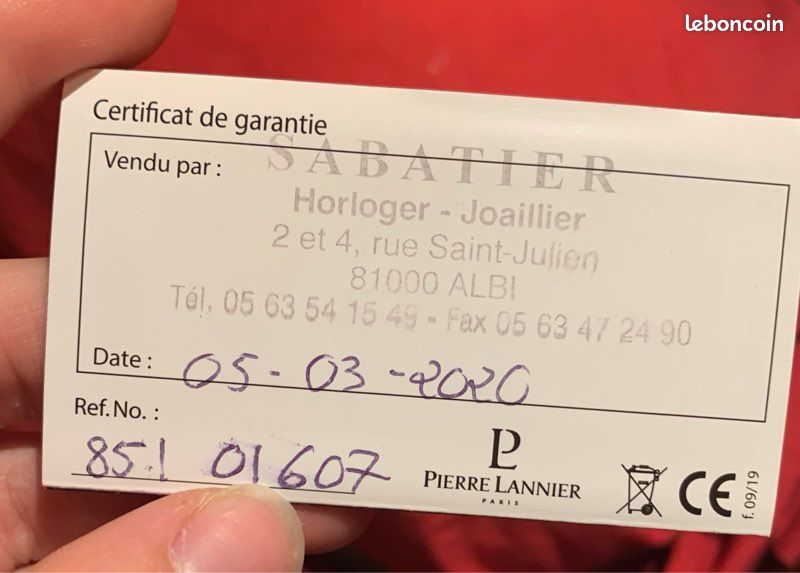 Montre Pierre Lannier (image 3)