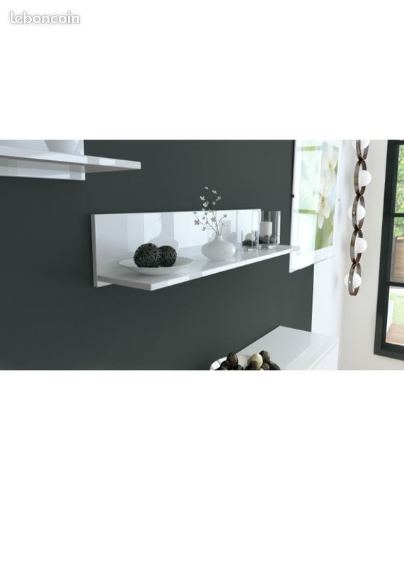 Etagere murale blanche (image 2)