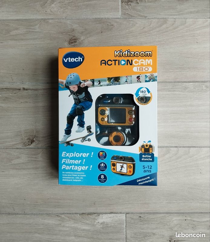 Vtech Kidizoom Action Cam 180 go pro waterproof Photo, audio vidéo