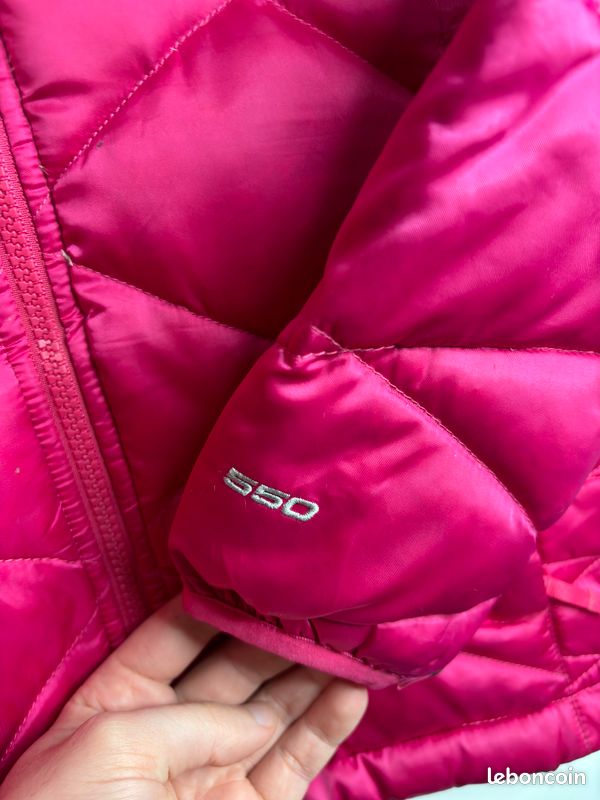 Doudoune The North Face 550 Vintage Rose Taille XS (image 6)