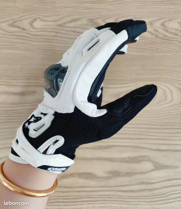 Gants moto Alpinestars SMX‑2 taille XL cuir chèvre neuf (image 3)