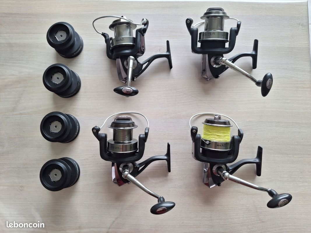 MOULINET TOUPIE VINTAGE Kmart Sport fisher 2100 noir fabriqué