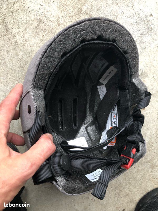 Casque à vélo gris (image 4)