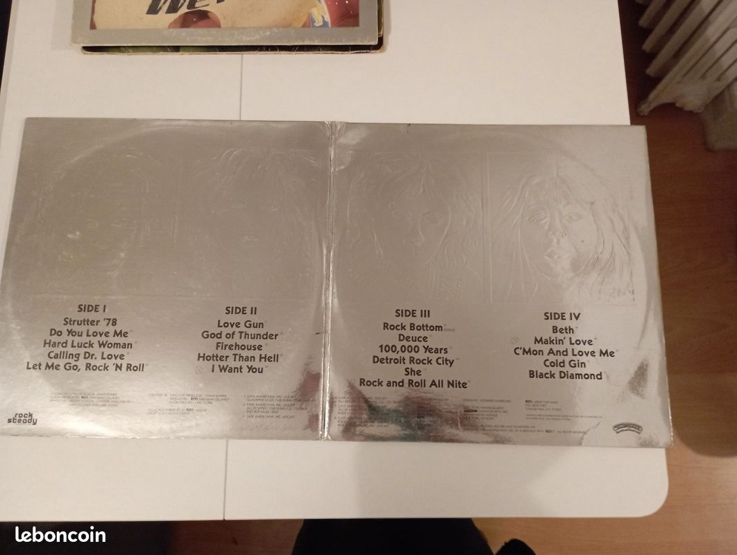 33 tours KISS (image 2)