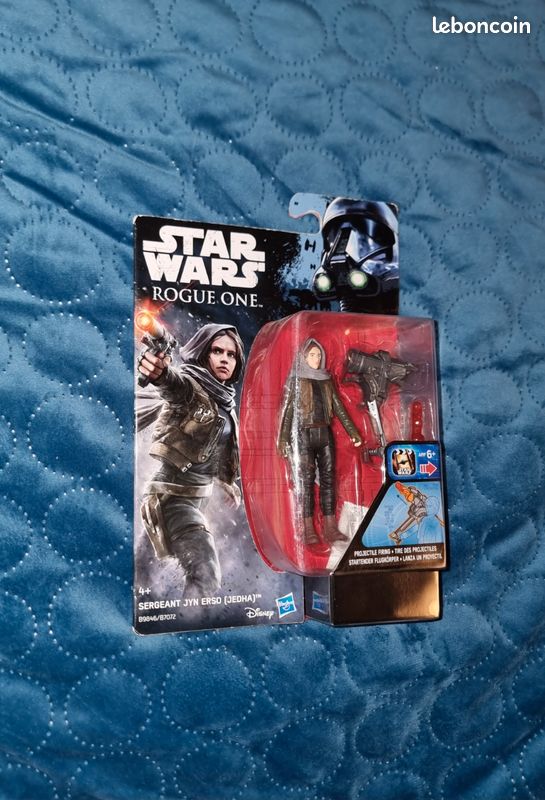 Figurine star wars rogue one jyn erso jedha disney hasbro neuf blister (image 1)