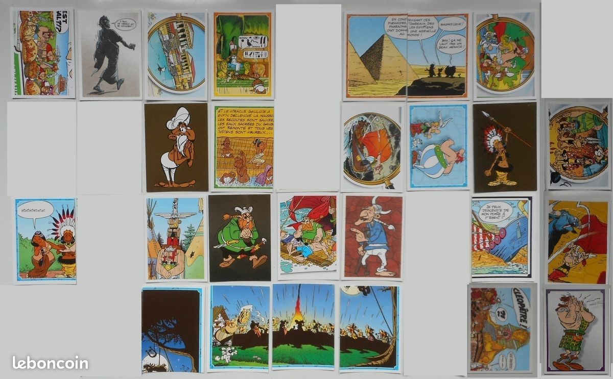 Stickers Panini Carrefour Astérix N°70 - Collection Vintage - Occasion - Provenance France