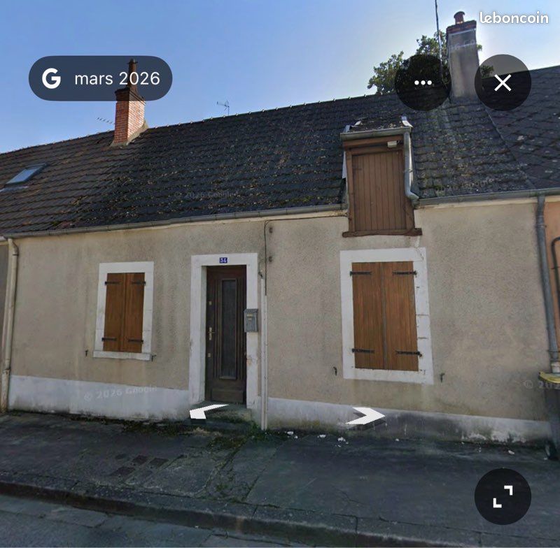 Maison 4 pièces 52 m² · à Châteauneuf-sur-Cher · 52 m² · 28 000 €