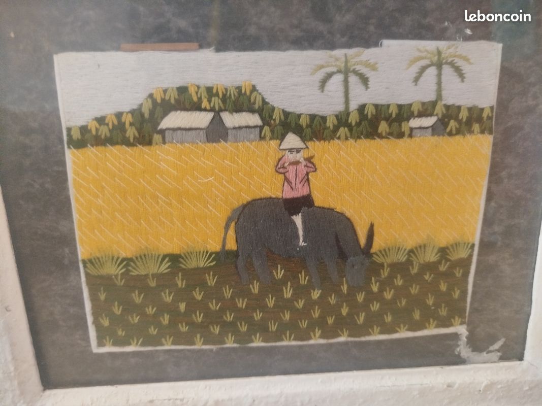Tableau Cadre decor Vietnam en fil (image 4)