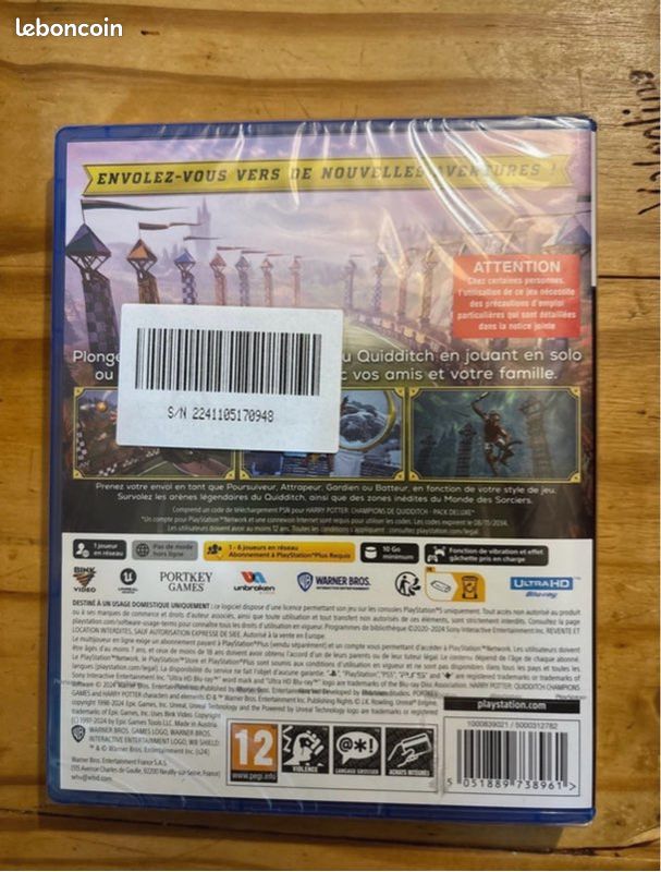 À vendre jeu vidéo Harry Potter Champions de Quidditch Édition Deluxe (image 2)