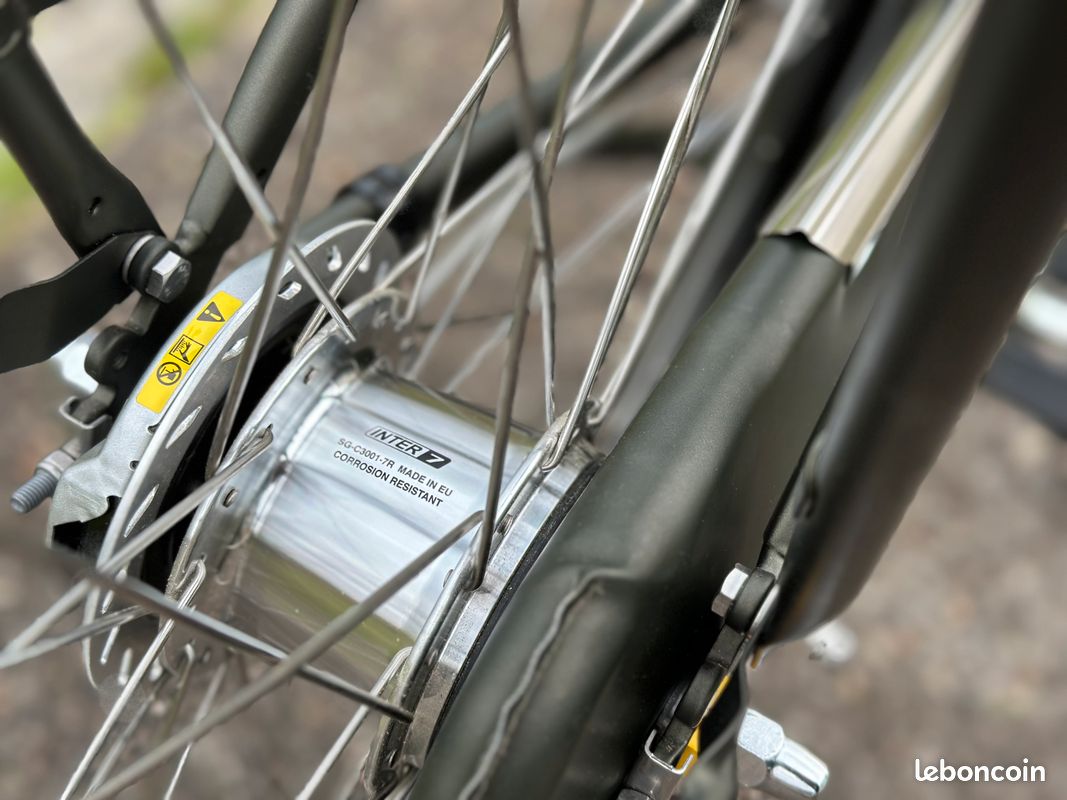 Vélo Hollandais Femme Cortina U4 Vert foncé (image 5)