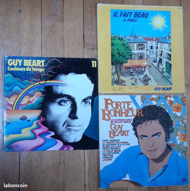 3 LP 33 T. Béart Goetzinger Solé BD (image 1)