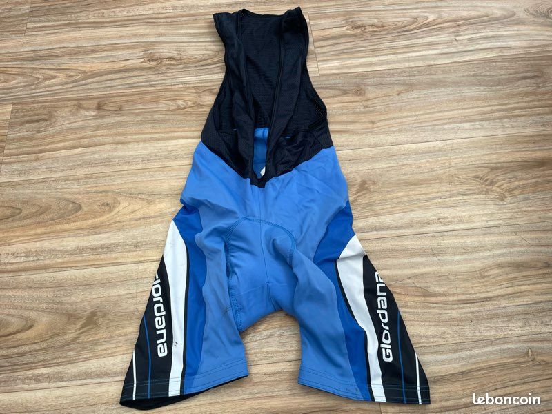 Cuissard de vélo bleu GIORDANA taille L (image 1)
