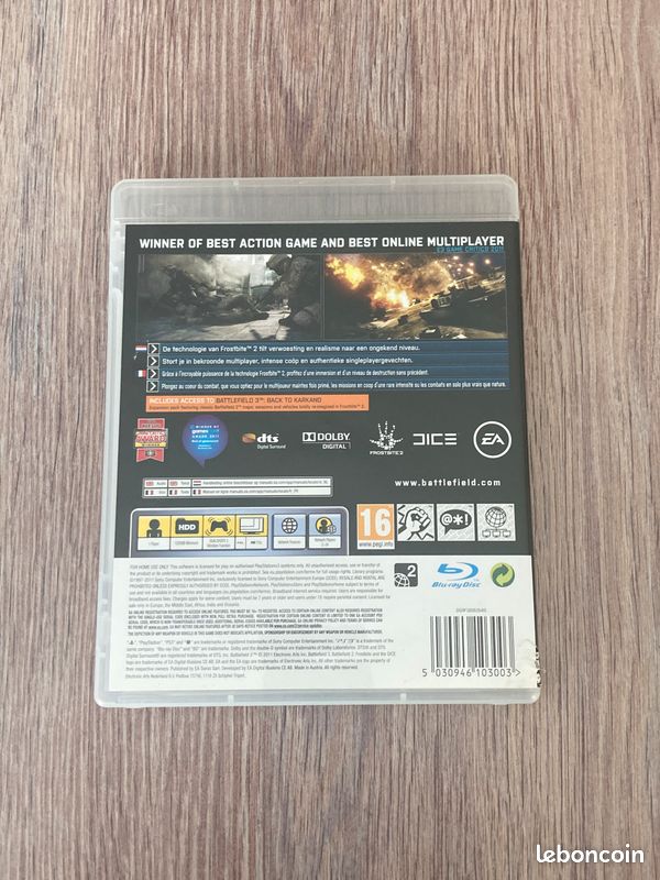 Battlefield Limited Édition PS3 Jeux vidéo
