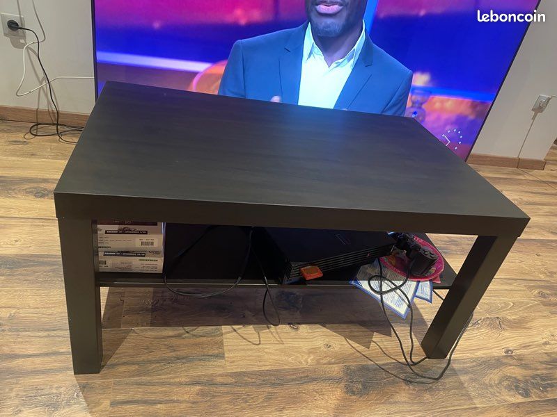 Table salon bois brun (image 2)
