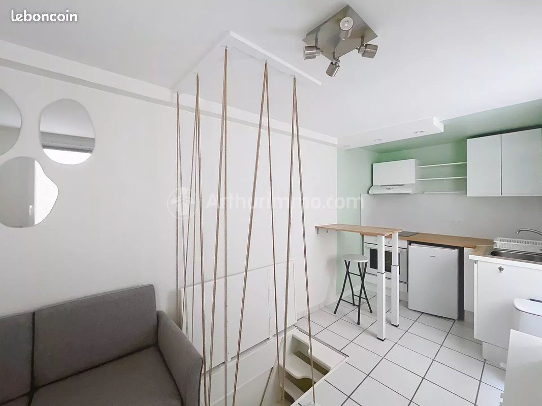 Appartement 2 pièces 19 m² · à Clermont-Ferrand · 19 m² · 545 €/mois