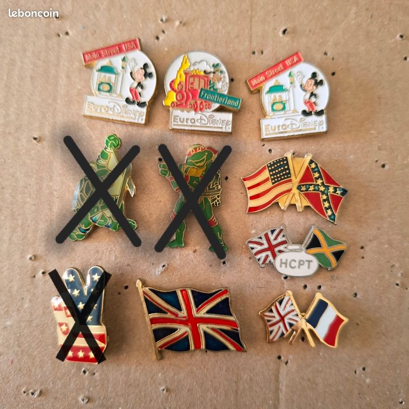 Pin's Collector Vintage - École De Rugby - Métal Rare Et Unique
