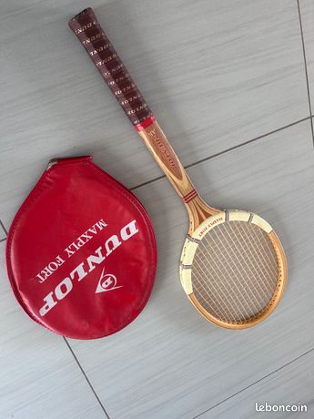 Raquette de tennis Dunlop Maxply vintage - France