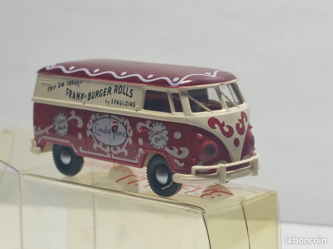 Volkswagen T1a Combi, bleu et gris clair, 1950 - Brekina