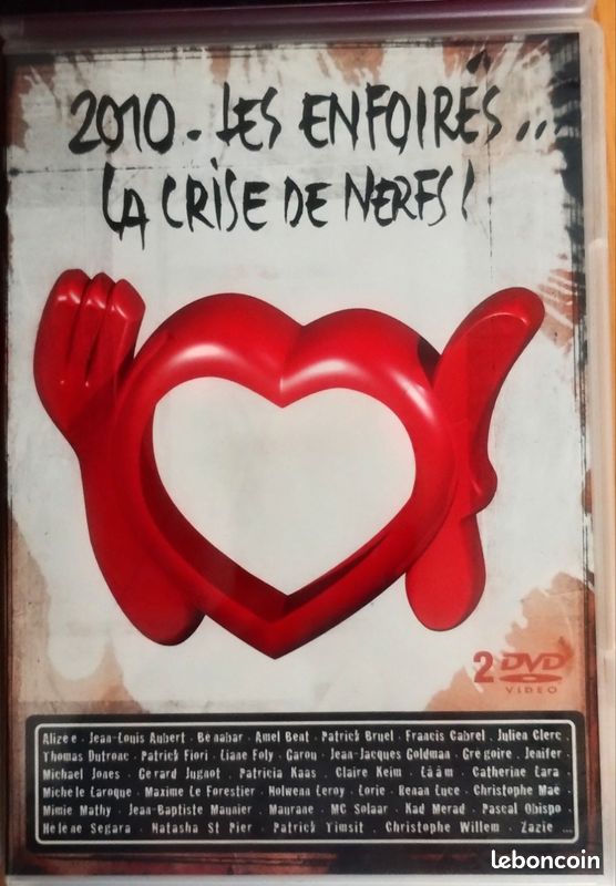 Lot de 4 DVD " les enfoirés" (image 4)