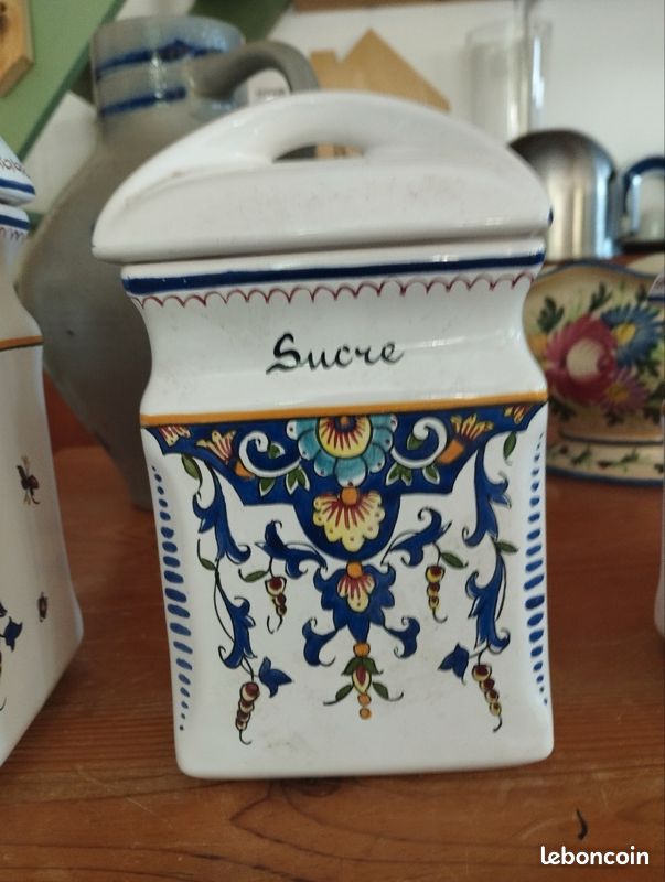 Ensemble pot en faïence (image 5)