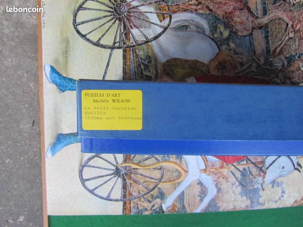 Puzzle Wilson "le petit cavalier "1500 p com1et 200 euros (image 2)