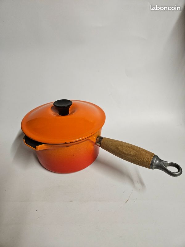 LOT DE 4 COUVERCLES CASSEROLES - COUSANCES - COMME LE CREUSET