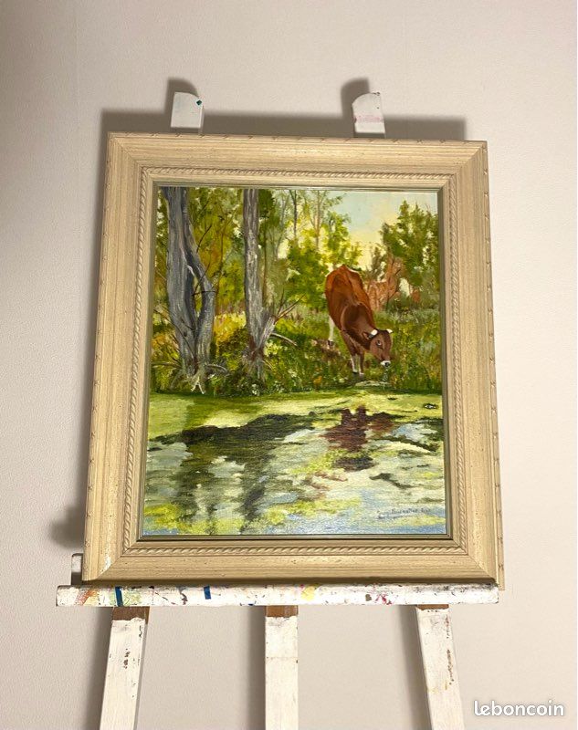 Tableau peinture à l’huile (image 1)