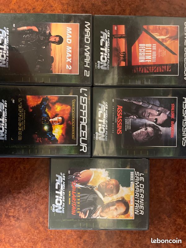 Collection 9 films DVD « les meilleures films d’action » (image 3)