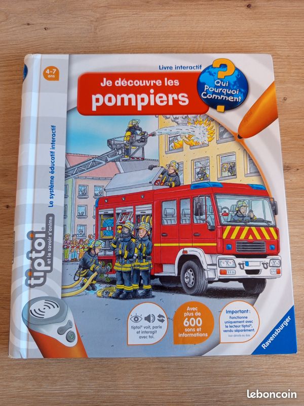 Livre tiptoi les pompiers (image 1)
